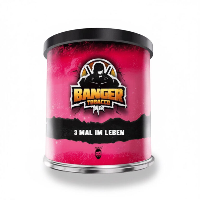 Banger Tabak-3 Mal im Leben 200g - Shisha-Dome